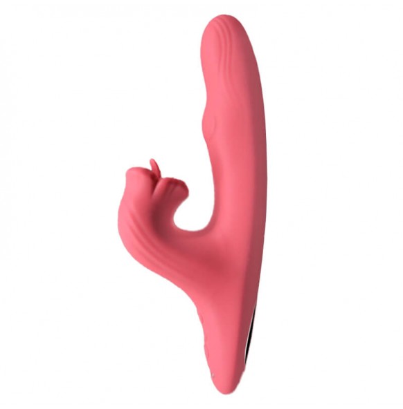 QUER - NANI Heating Licking AV Wand Vibrator (Chargeable - Red) QUER - NANI Heating Licking AV Wand Vibrator (Chargeable - Red)